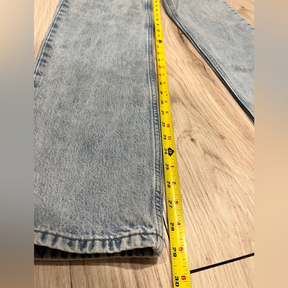 Levis Low Pro Straight Light Wash Women Sz 26 Denim Jeans Retro Mid Rise 90 Look - Picture 11 of 11